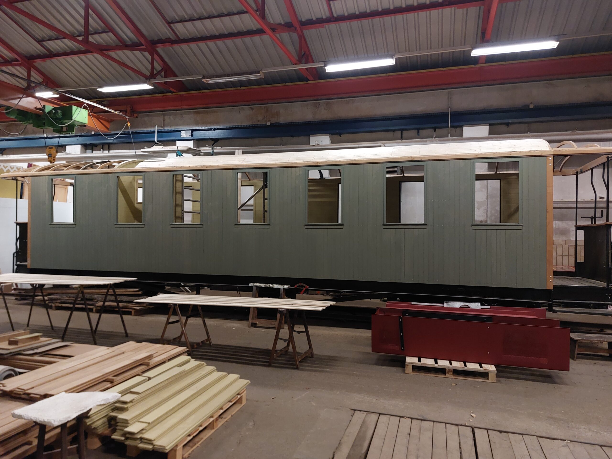 Rekonstruktion Traglastenwagen 560K