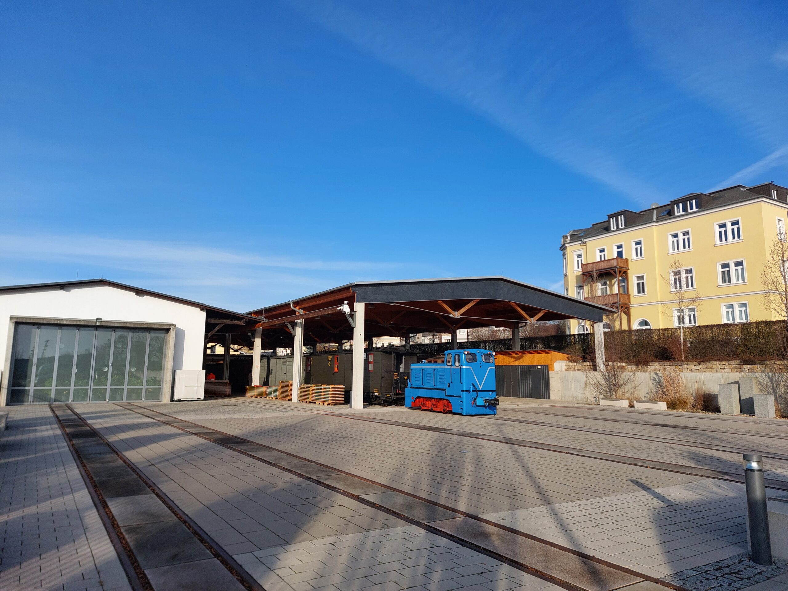 Traditionszug im Winterquartier